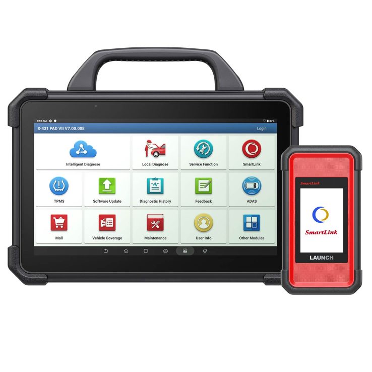 2024 Launch X-431 PAD VII PAD 7 Elite Automotive Diagnostic Tool Support Online Coding Programming and ADAS Calibration