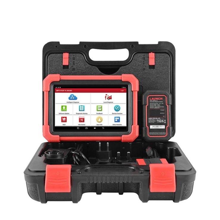 2024 LAUNCH X431 CRP919XBT OBD2 Scanner Wireless Diagnostic Tool With Bidirectional, ECU Coding, CANFD DOIP, 35+ Resets, VAG Guided, FCA AutoAuth