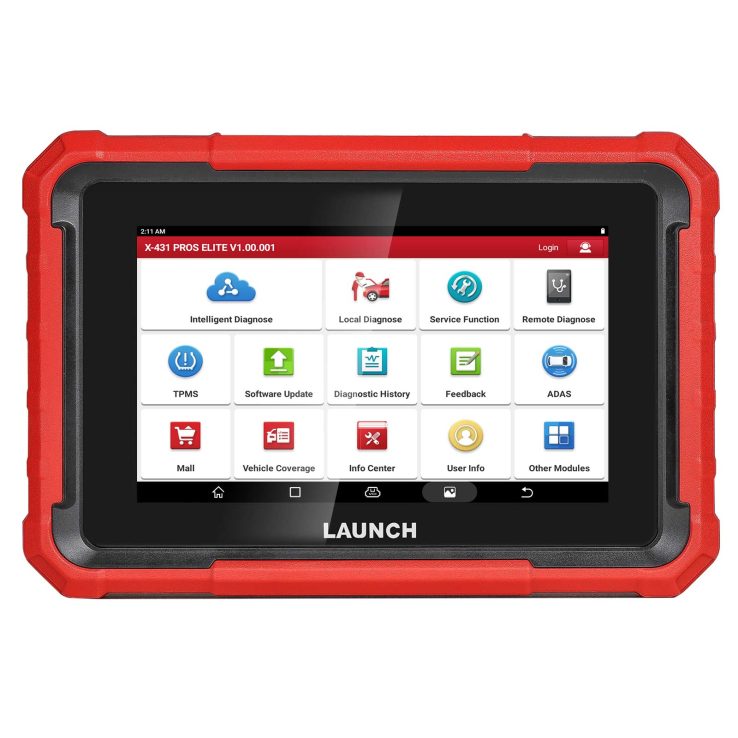 [EU/UK Version] 2024 Launch X-431 PROS Elite 8inch Bidirectional Scan Tool with CANFD ECU Coding Full System 32+ Special Function VAG Guide