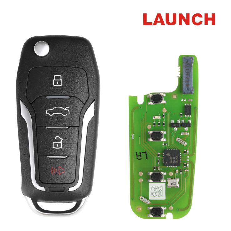 Launch LE4-FRD-01 LE-Ford Super Chip Smart Key (Folding 4 Buttons) 5pcs/lot