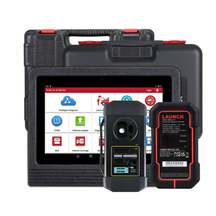 Launch X431 V+ 5.0 PRO3 Full System Diagnostic Tool with Launch GIII X-PROG3 Immobilizer Program