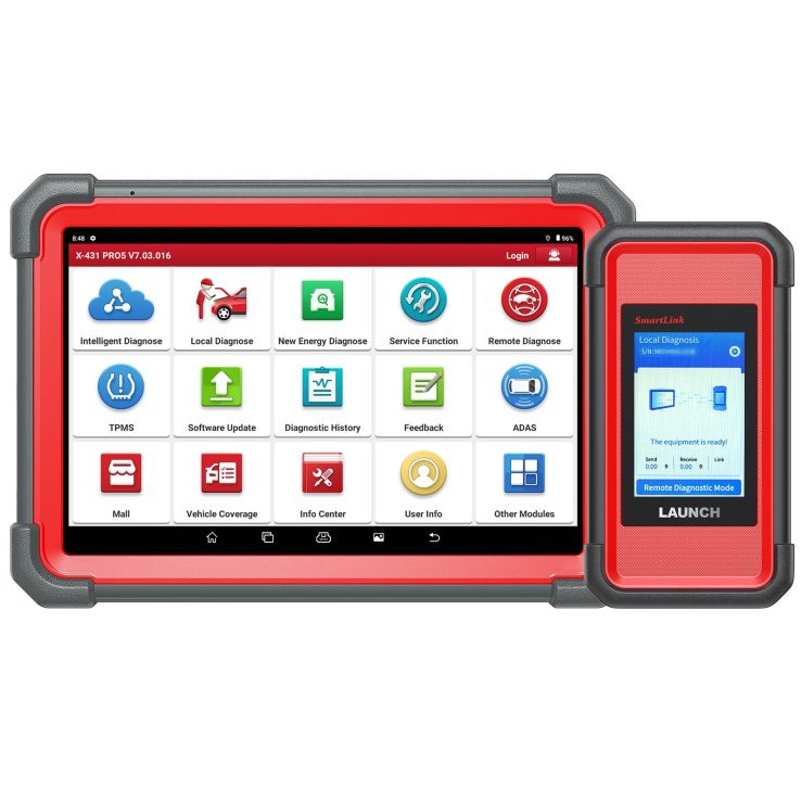 Launch X431 PRO 5 PRO5 Full System Diagnostic Tool with Smartlink 2.0 Support J2534/ CANFD/ DoIP Upgrade Version of X431 Pro3