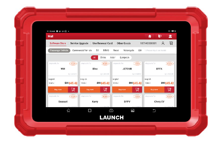 Launch X431 PRO STAR Full System Diagnostic Scanner