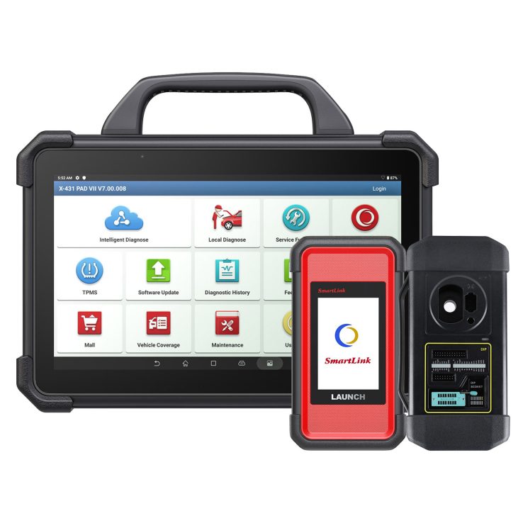 2024 Launch X431 PAD VII PAD 7 Elite Scanner with GIII XPROG 3 Key Programmer Support with All Keys Lost & Online Programming