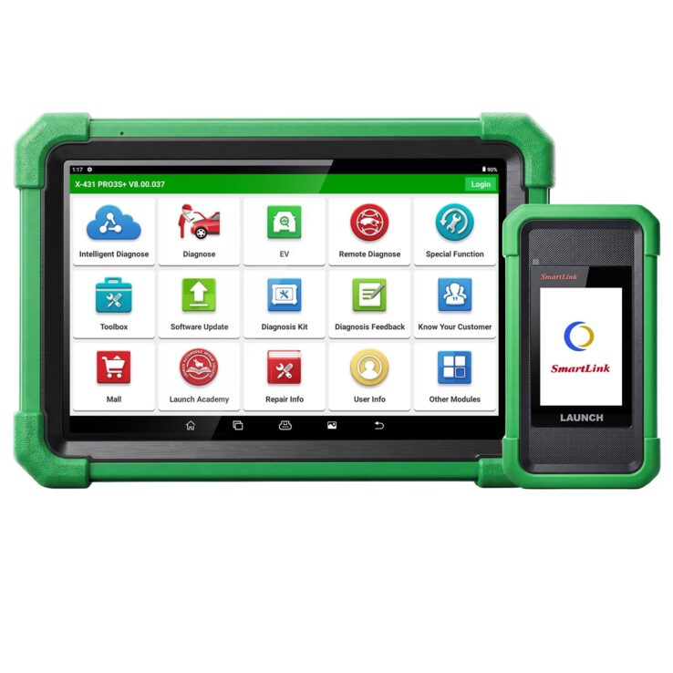 2026 LAUNCH X-431 PRO3S+ EV Scanner Supports EV Diagnostics & Battery Pack Analysis, Local Diagnostics & Remote Diagnostics with SmartLink C V2.0